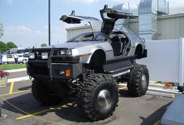 The DeLorean Monster Truck